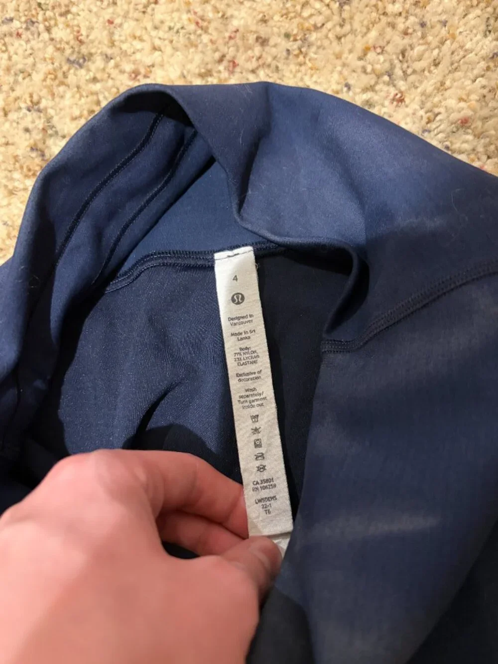 Lululemon Wunder Train High Rise Tight 25